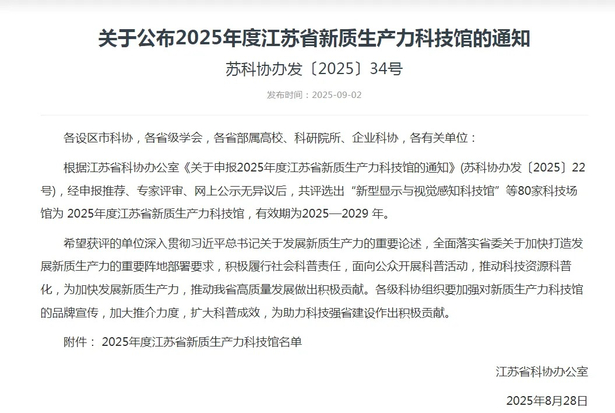 20250904盱眙縣凹凸棒石科技創新館入選江蘇省新質生產力科技館1.jpg